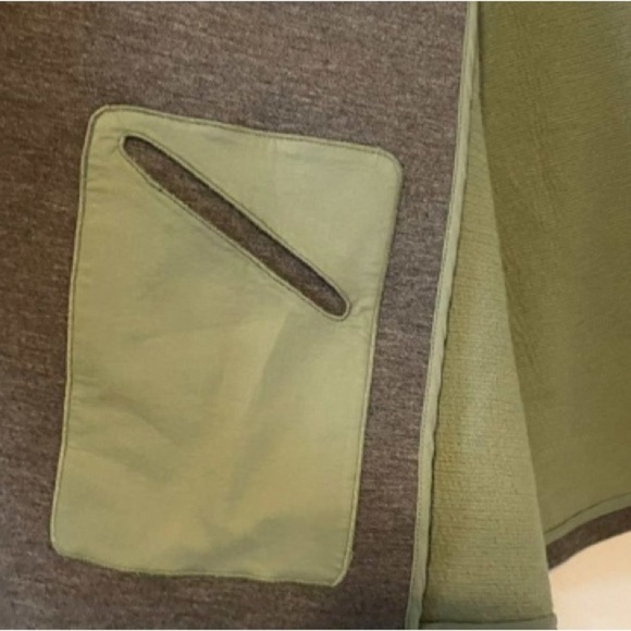 Soft Surroundings Blazer Gray Open Front Jacket Size S - Picture 8 of 8